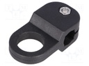 Holder; D: 12mm; S: 10mm; polyamide; Mount.hole diam: 19mm