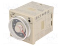 Timer; 0,05s÷300h; SPDT; 250VAC/5A; 100÷240VAC; 100÷125VDC; octal