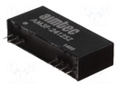 Converter: DC/DC; 3W; Uin: 21.6÷26.4V; 12VDC; Iout: 250mA; SIP12