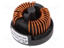 Inductor: wire with current compensation; THT; 6.9mH; 10mΩ; 10A