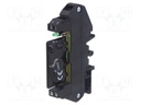 Relay: solid state; Ucntrl: 3÷10VDC; 5A; 1÷60VDC; DIN; 89.6x10x61mm