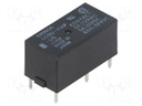 Relay: electromagnetic; SPST-NO; Ucoil: 12VDC; 5A/250VAC; 5A/30VDC