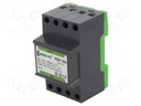 Transformer: safety; 16VA; 230VAC; 24V; IP30; Mounting: DIN