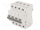 Circuit breaker; 230/400VAC; DIN; Charact: B; 10kA; IP20; 1÷25mm2