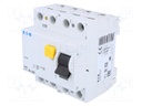 RCD breaker; Inom: 63A; Ires: 30mA; Max surge current: 250A; 400V