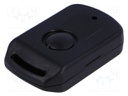 Enclosure: for remote controller; X: 33mm; Y: 56mm; Z: 14mm; ABS