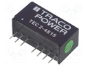 Converter: DC/DC; 2W; Uin: 36÷75V; 24VDC; Iout: 83mA; SIP8; 4.5g