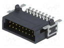 Connector: PCB to PCB; male; PIN: 16; 1.27mm; Series: har-flex; 2.3A