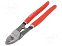 Pliers; cutting; Pliers len: 240mm; Cut: without chamfer; 8mm2