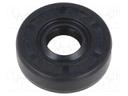 Oil seal; NBR; D: 7mm; -40÷100°C; Shore hardness: 70; Øhole: 25mm