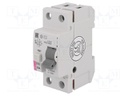 RCD breaker; Inom: 25A; Ires: 30mA; Poles: 2; 400V; Mounting: DIN