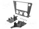 Radio mounting frame; Subaru; 2 DIN; anthracite