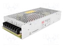 Power supply: switched-mode; modular; 138W; 12VDC; 199x98x38mm
