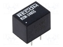 Converter: DC/DC; 2W; Uin: 9÷36V; Uout: 5VDC; Iout: 400mA; SIP8; 2.7g