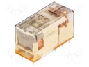 Relay: electromagnetic; DPDT; Ucoil: 24VDC; 8A/250VAC; max.400VAC