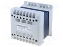 Transformer: mains; 320VA; 400VAC; 230V; Leads: terminal block