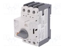 Motor breaker; 4kW; 220÷690VAC; DIN; Overcurrent release: 6÷10A