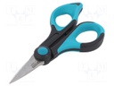 Scissors; 155mm; Application: for kevlar fibers cutting