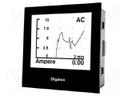 Panel; LCD (192x160); VDC: ±500V; VAC: 0÷500V; VAC accuracy: ±1%