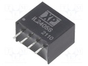 Isolated Board Mount DC/DC Converter, ITE, 1 Output, 2 W, 5 V, 400 mA