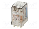 Relay: electromagnetic; 3PDT; 24VDC; industrial; Series: 55.33