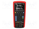 Meter: calibrator; loop,thermocouple; VDC: 50mV,500mV,50V; 0÷24mA