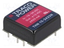 Converter: DC/DC; 15W; Uin: 18÷36V; Uout: 12VDC; Uout2: -12VDC; 1"x1"