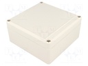 Enclosure: multipurpose; X: 120mm; Y: 122mm; Z: 57mm; EUROMAS II; ABS