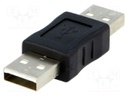 Adapter; USB 2.0; USB A plug,both sides