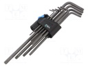 Key set; Torx®; TX08,TX09,TX10,TX15,TX20,TX25,TX27,TX30,TX40