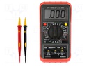 Digital multimeter; LCD 3,5 digit (1999); VAC: 2V,20V,200V,700V