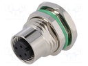 Socket; M12; PIN: 4; female; A code-DeviceNet / CANopen; THT; IP67