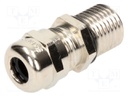 Cable gland; with long thread; PG7; IP68; Mat: brass