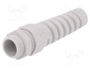 Cable gland; with strain relief; M20; IP68; Mat: polyamide