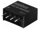 Converter: DC/DC; 0.25W; Uin: 4.5÷5.5V; Uout: 5VDC; Iout: 50mA; SIP4