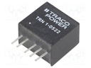 Converter: DC/DC; 1W; Uin: 4.5÷13.2V; Uout: 12VDC; Uout2: -12VDC