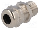 Cable gland; with long thread; M16; IP68; Mat: brass