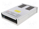 Power supply: switched-mode; LED; 400W; 48VDC; 43.2÷52.8VDC; 8.3A