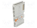 Industrial module: digital input; 24VDC; -25÷60°C; IP20; IN: 8