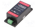 Converter: DC/DC; 10W; Uin: 80÷160V; Uout: 15VDC; Uout2: -15VDC; 69g