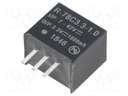 Converter: DC/DC; 3.3W; Uin: 7÷42V; Uout: 3.3VDC; Iout: 1A; SIP3; 2g