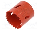 Hole saw; 44mm; Thread: 5/8"