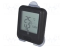 Logger: temperature and humidity; -20÷60°C; 0÷100%RH