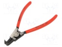 Pliers; internal circlip; Ring: external; Pliers len: 170mm