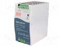 Power supply: switched-mode; 240W; 24VDC; 24÷28VDC; 10A; 88÷264VAC