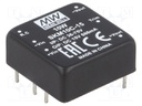 Converter: DC/DC; 10W; Uin: 36÷75V; 15VDC; Iout: 666mA; 1"x1",DIP