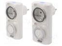 Programmable time switch; 30min÷24h; 230VAC/16A; 230VAC; IP44