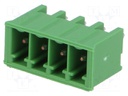 Pluggable terminal block; Contacts ph: 3.5mm; ways: 4; straight