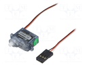 Motor: servo; 4.8÷6VDC; micro; digital; 2.5g; 20x8.2x16.3mm; nylon