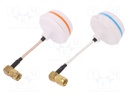 Antenna; Pcs: 2; Kit: TX + RX; SMA; 5.8GHz; 50Ω; Antenna: WiFi